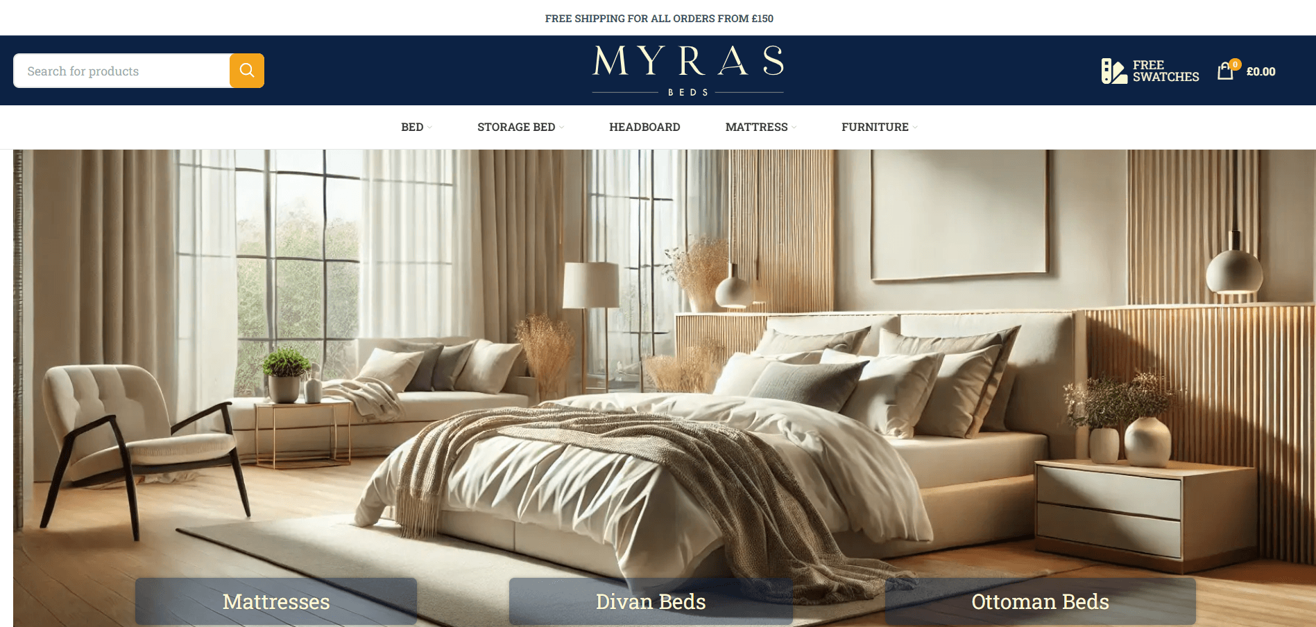 MYRAS BEDS UK